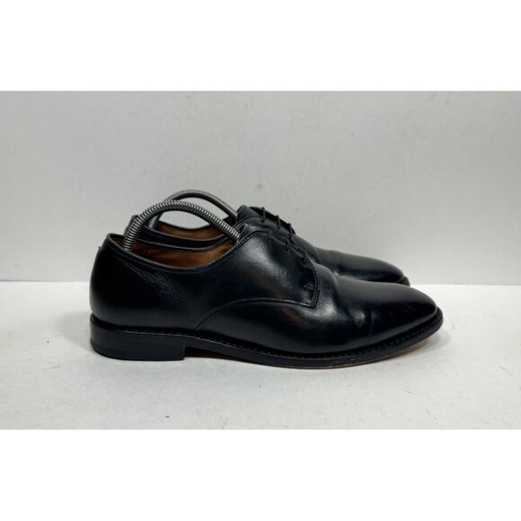 Allen Edmonds Kenilworth Oxford Dress Shoes Plain Toe Black Mens 8.5 Derby 8005 - Picture 1 of 8